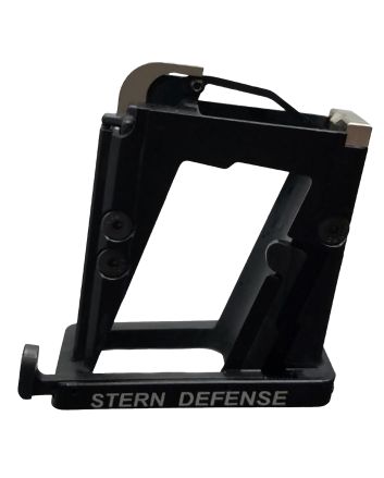 Stern Defense 001SDMAGADMP9AND40/P32Mag-AD9 9mm/40 S&amp;W Fits Sig P320/P250 Black Aircraft Grade Aluminum