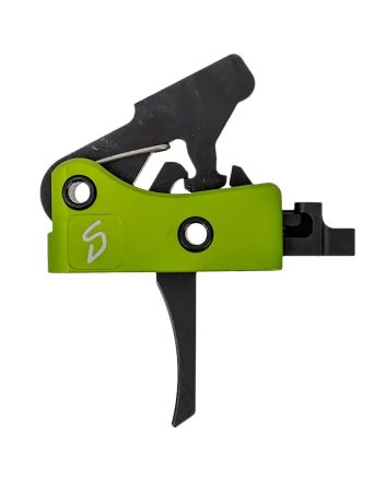 Stern Defense 009H2SD1M H2S Drop In Trigger Green Fits AR10/AR15