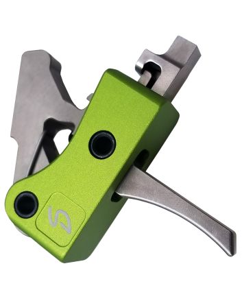 Stern Defense 009H2SNIBD1M H2S Drop In Trigger Green Fits AR10/AR15