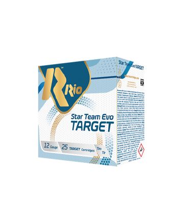 Rio Ammunition STT28LT9 Star Team EVO Target 12Gauge 2.75" 1oz 9Shot 25 Per Box/10 Case