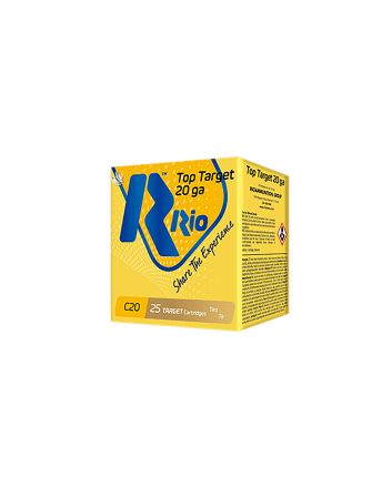 Rio Ammunition TT208 Top Target20Gauge 2.75" 7/8oz 8Shot 25 Per Box/10 Case