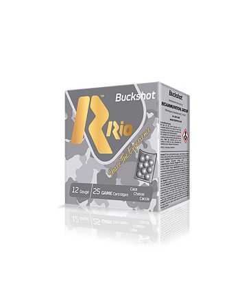 Rio Ammunition RHD9PB Royal Buck12Gauge 2.75" 9Pellets 1Buck Shot 25 Per Box/10 Case