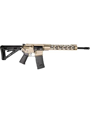 Diamondback DB1718B062 DB15300 Blackout 30+1 Flat Dark Earth Cerakote Picatinny Rail Aluminum Receiver, Black Synthetic Stock