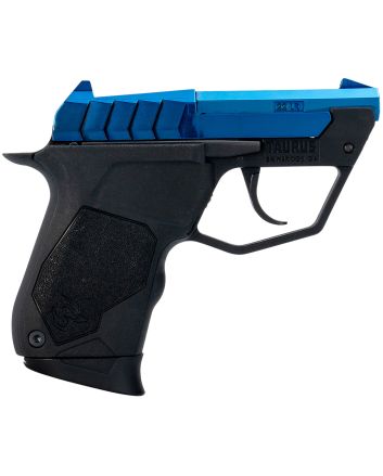 Taurus 1-22TUC13BL 22TUCMicro-Compact Frame 22 LR 9+1 2.50" Polished Blue PVD Steel Tip-Up Barrel, Blue PVD Serrated Stainless Steel Slide, Black Polymer Frame, Black Polymer Grip