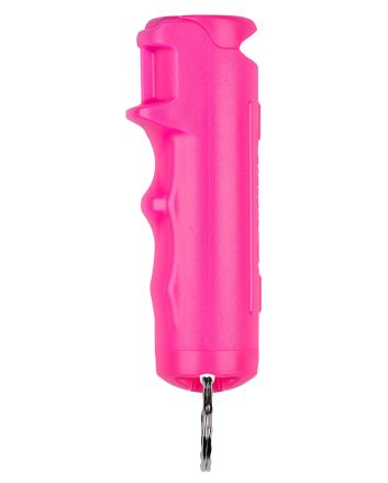 Sabre F15PUSG02 Flip Top Pepper Spray Pink Includes Snap Clip