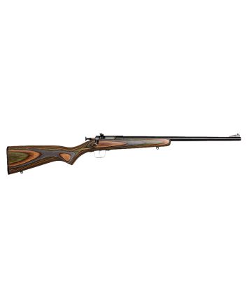 Chipmunk 00005 Gen222 LR 1rd 16.10" Blued Tapered Single Shot Barrel, Fixed Camo Laminate Stock