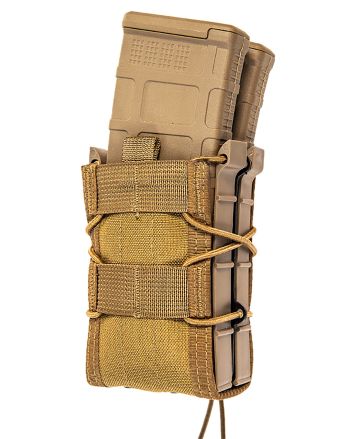 High Speed Gear 132R10CB TACO X2R Mag Pouch Coyote Brown Nylon MOLLE Mount