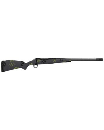 Fierce Firearms TROG7MMBC22BF CT Rogue7mm BC 22" Black Cerakote C3 Carbon Fiber Threaded Barrel, Black Cerakote Drilled &amp; Tapped Titanium Receiver, LR Negative Comb Forest Camo Carbon Fiber Stock