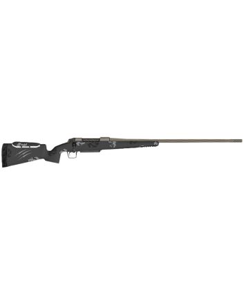 Fierce Firearms FRXP7MMBC20TP Twisted Rival XP 7mm BC 20" Tungsten Cerakote Fluted Threaded Barrel, Drilled &amp; Tapped Stainless Steel Receiver, LR Negative Comb Phantom Camo Carbon Fiber Stock