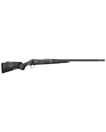 Fierce Firearms FCRG7MMBC20BS Carbon Rage7mm BC 3+1 20" Black Cerakote Carbon Fiber Barrel, Black Cerakote Drilled &amp; Tapped Stainless Steel Receiver, Carbon Fiber Stock