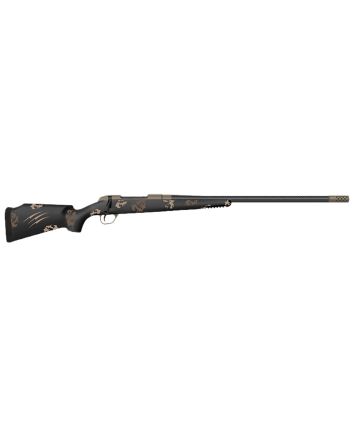Fierce Firearms FCTRG7MMBC20BS CT RageFull Size 7mm BC 3+1 20" Black Carbon Fiber Match Grade Threaded Barrel, Black Cerakote Drilled &amp; Tapped Titanium Receiver, Monte Carlo Carbon Fiber Stock