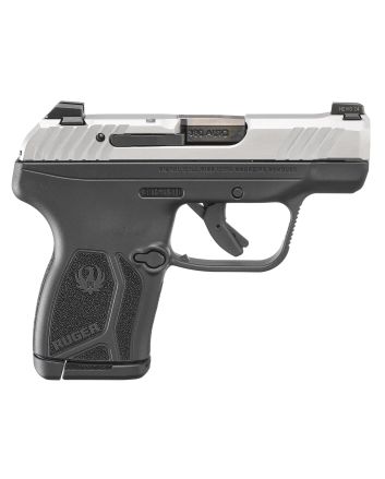 Ruger 13753 LCP Max Compact Frame 380 ACP 10+1 2.80" Black Stainless Steel Barrel, Serrated Stainless Steel Slide, Black Polymer Frame, Black Polymer Grip, Holster, Magazine &amp; Magazine Loader