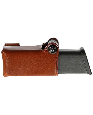 Galco HMC24 HMC Mag Carrier Horizontal Tan Steerhide Fits Glock 17 Gen 1-5 Ambidextrous