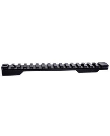 Weatherby PL0252150 Picatinny Rail Peak 44 Black Weatherby Mark V Picatinny Rail/Weaver Mount Long Action