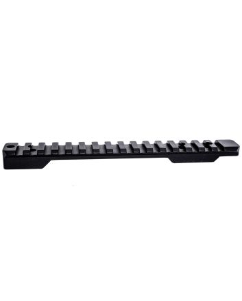Weatherby PS0252150 Picatinny Rail Peak 44 Black Weatherby Mark V Picatinny Rail/Weaver Mount Short Action