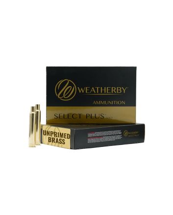 Weatherby BRASS653CT50 Select Plus Unprimed Cases 6.5-300 Wthby Mag Rifle Brass 50/Box