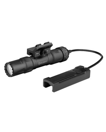 Olightstore Usa Inc ODINSMMTBK Odin S M-Lok Rail Mount Matte Black 300/1500 Lumens 250 Meters Beam