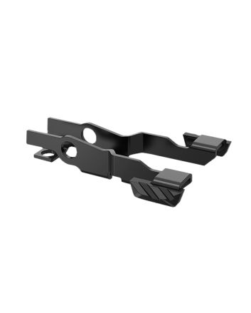 Tyrant CNC TD320SCLBLACKExtended Slide Catch Lever 9mm/40 S&amp;W Sig P320 Black Aluminum/Steel