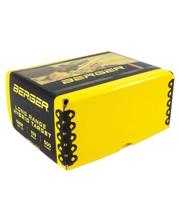 Berger Bullets 24785 6mm 109gr Long Range Hybrid Target 500/Box