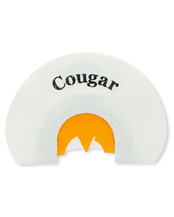 Rolling Thunder Game Call TC004-COUG Cougar Diaphragm Call 3 Reed Bat Wing Cut Attracts Turkey Species