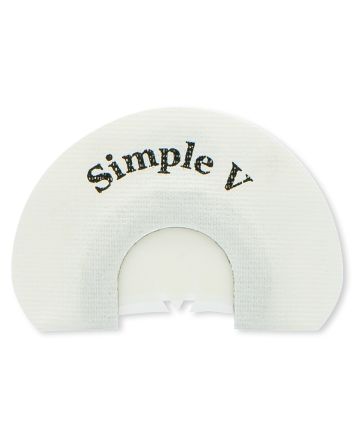 Rolling Thunder Game Call TC006-SV Simple Diaphragm Call 2 Reed V-Cut Attracts Turkey Species