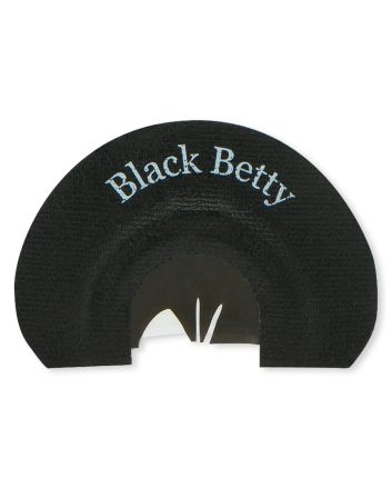 Rolling Thunder Game Call TC008-BB Black Betty Diaphragm Call 3 Reed Snake Tongue Cut Attracts Turkey Species