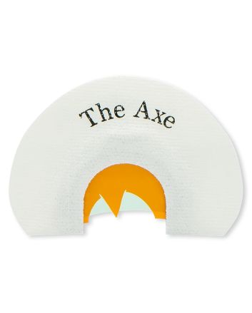 Rolling Thunder Game Call TC009-AXE The Axe Diaphragm Call 2 Reed Bat Wing Cut Attracts Turkey Species