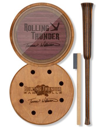 Rolling Thunder Game Call TCP-TW1 Terence Williamson Pot Calls &amp; Strikers Attracts Turkey Species