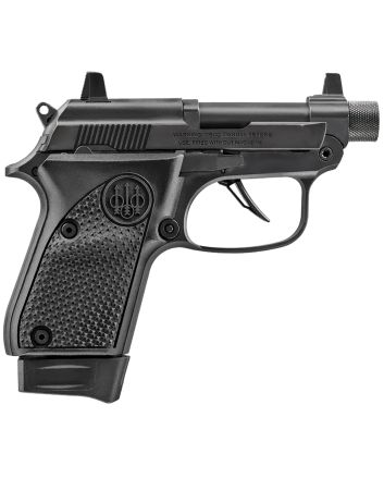 Beretta USA J20X22R8TB 20X Bobcat 22 LR 8+1 2.80" Black Steel Barrel, ELS/Serrated Steel Slide &amp; Polymer Frame w/Beavertail, Helica Texture Grip