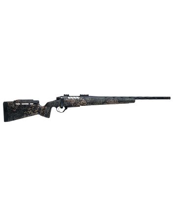 Seekins Precision 0011710285-F Havak PH3 300 Win Mag 26" Black Fluted Threaded Barrel, Black Picatinny Rail Steel Receiver, Adj Cheek Riser Woodland Shadow Synthetic Stock