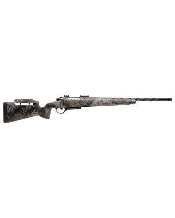 Seekins Precision 0011710257-F Havak PH3 7mm Rem Mag 26" Black Fluted Threaded Barrel, Black Picatinny Rail Steel Receiver, Adj Cheek Riser Mountain Shadow Synthetic Stock
