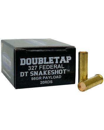 DoubleTap Ammunition 327FSS2 Snake Shot327Federal Mag 20 Per Box/50 Case