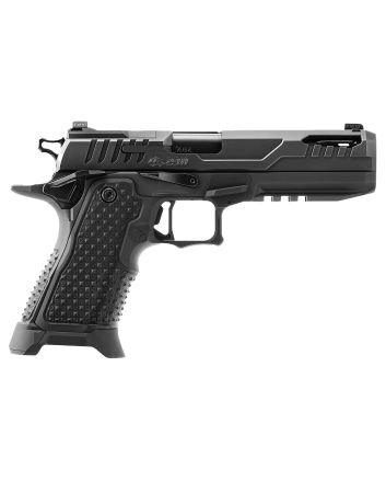 Oa Defense OA2311FPROELTBLKPRT21 2311 Pro Elite 9mm Luger 17+1/21+1 5" Black DLC Ported Barrel, Black Optic Ready/Serrated Slide, Black Aluminum Frame w/Picatinny Rail, Black Grip, Ambidextrous