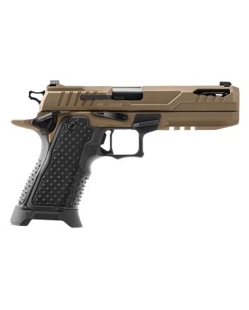 Oa Defense OA2311FPROELTHDBPRT21 2311 Pro Elite 9mm Luger 17+1/21+1 5" Black DLC Ported Barrel, Optic Ready/Serrated Slide, Black Aluminum Frame w/Picatinny Rail, Black Grip, Ambidextrous