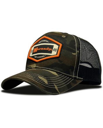 Hornady Gear 32830 Camo Trucker Hornady Patch