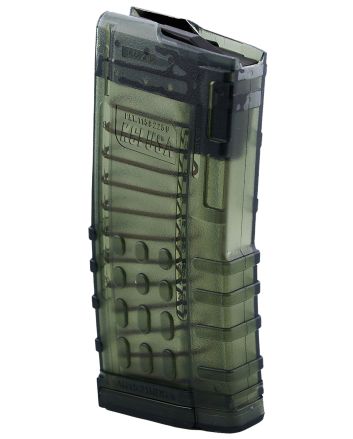 Kci Usa Inc KCIMZ066 21+1 223 Rem Fits AR-15 Translucent Smoke Polycarbonate
