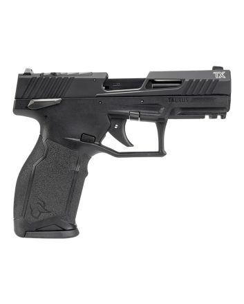 Taurus 1-2TX22P341-15 TX22 T.O.R.O. 22 LR 15+1 4.10" Matte Black Steel Barrel, Black Hard Coat Anodized Optic Ready/Serrated Slide, Black Polymer Frame w/Picatinny Rail, Textured Grip