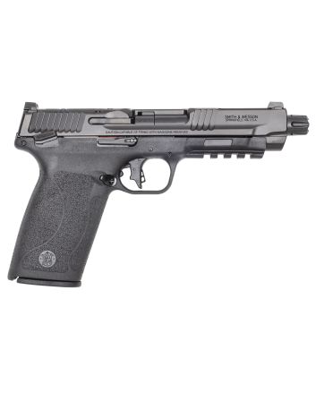 Smith &amp; Wesson 14093 M&amp;P 5.7 Full Size Frame 5.7x28mm 10+1 5" Black Armornite, Black Optic Ready/Serrated Stainless Steel Slide, Black Polymer Frame w/Picatinny Rail, Polymer Grip