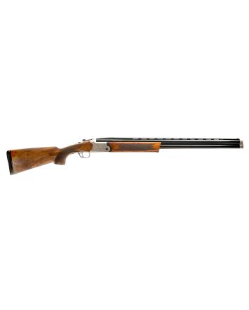 Gforce Arms GF5B1228 Filthy Pheasant12 Gauge Break Open 3" 2rd 28" Over/Under Vent Rib Barrel, Engraved Nickel-Plated Receiver, Fixed Turkish Walnut Stock