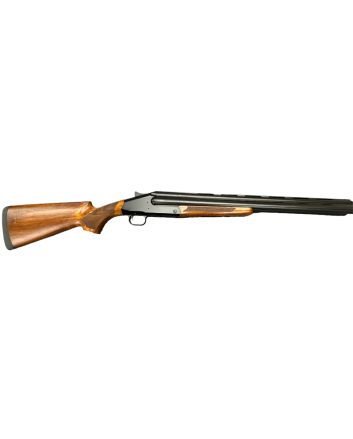 ATI ATIGKOF123B28 3B12 Gauge 3.50" 28" Vent Rib Barrel, Engraved Silver Receiver, Fixed Wood Stock