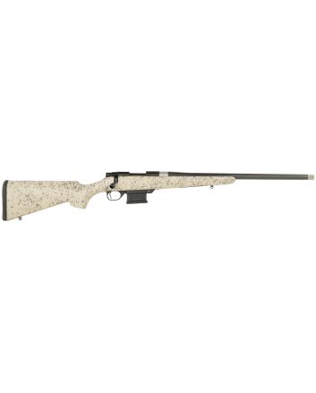 Howa HCE6ARCTAN 1500 Carbon Elevate 6mm ARC 22" Carbon Fiber Wrapped Threaded Barrel, Black Drilled &amp; Tapped Steel Receiver, Fixed Stocky's Tan w/Black Webbing Synthetic Stock, Right Hand