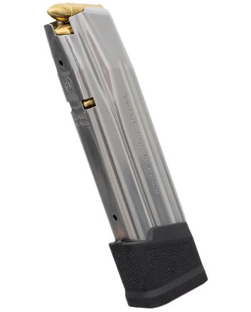 Magpul MAG1465-SST AMAG21rd 9mm Fits Sig P320 Silver/Black Stainless Steel/Polymer