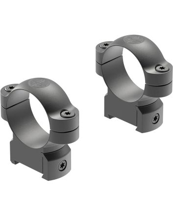 Leupold 177361 RingmountsBlack Steel 30mm Tube Medium Fits CZ 550