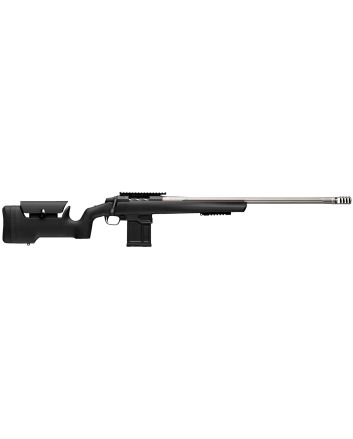 Browning 036094292 X-Bolt 2 Target Max 6mm GT 10+1 24" Satin Gray Fluted Threaded Barrel, Matte Blued Picatinny Rail Steel Receiver, Picatinny Rail Forend, Adj Comb &amp; LOP Black Composite Stock