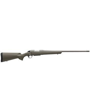 Browning 035842224 AB3270 Win 4+1 22" Tungsten Cerakote Threaded Sporter Barrel, Tungsten Cerakote Drilled &amp; Tapped Steel Receiver, Fixed w/Textured Grip Panels OD Green Composite Stock