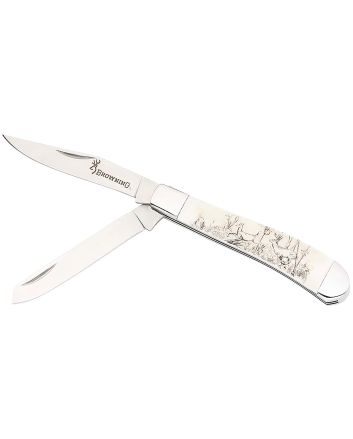 BRN 3220578BKNIFE, WHITETAIL TRAPPER BOX