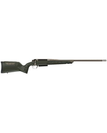 Christensen Arms 8011503600 Evoke7mm BC 3+1 16.25" Dark Gray Cerakote Button Rifled/Threaded Barrel, Dark Gray Cerakote Picatinny Rail Steel Receiver, Adjustable Gray w/Bronze Logo Polymer Stock