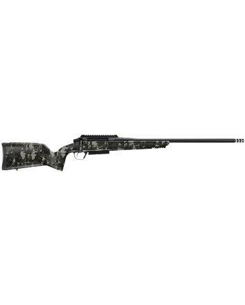 Christensen Arms 8011503701 Evoke Hunter 7mm BC 3+1 20" Black Cerakote Button Rifled/Threaded Barrel, Black Cerakote Picatinny Rail Steel Receiver, Adjustable Multi-Tone Green Polymer Stock