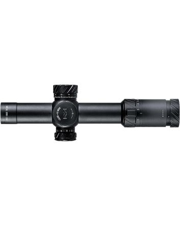 Meprolight USA 901245701 MVOMatte Black Anodized 1-8x28mm 34mm Tube, Illuminated M1 MRAD Etched Green/Red Reticle