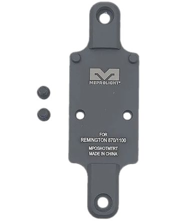 Meprolight USA 901141043 Optics Plate Shotgun Matte Black Aluminum Remington 870 RMR Footprint Mount